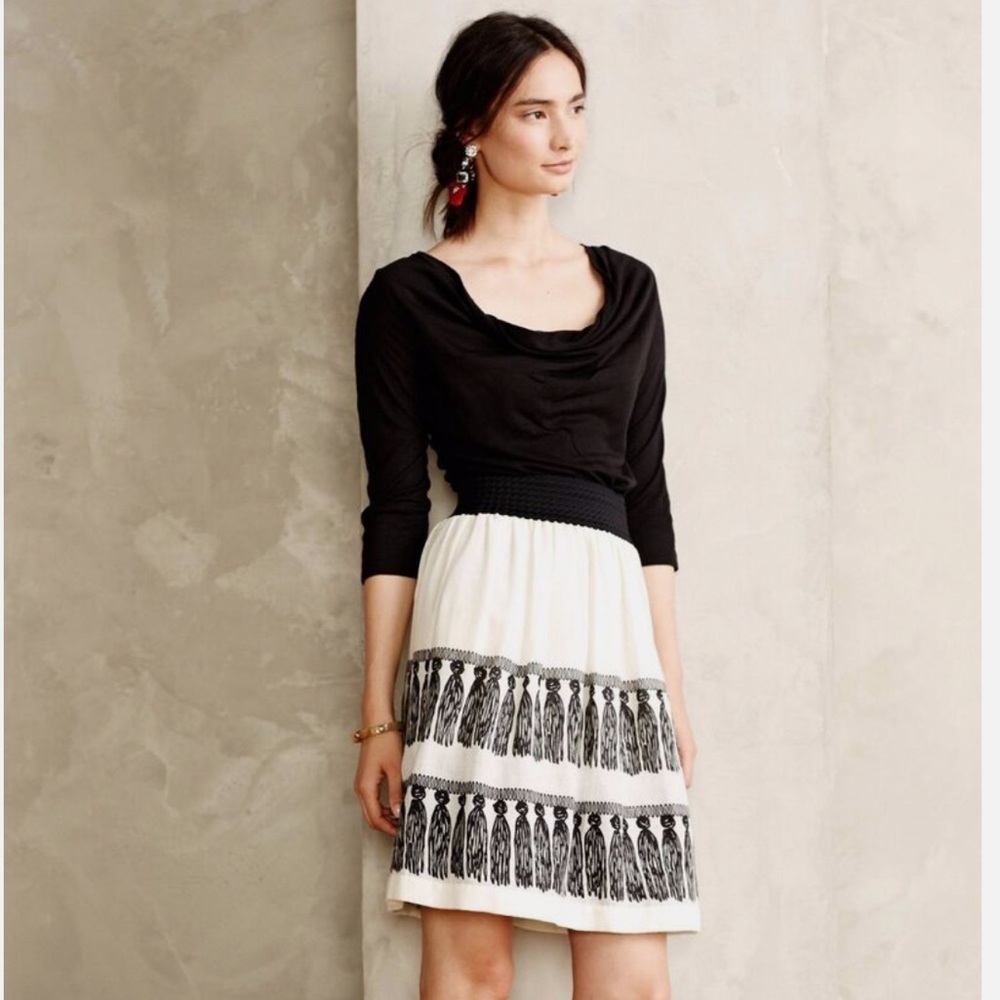 Anthropologie Girls From Savoy skirt